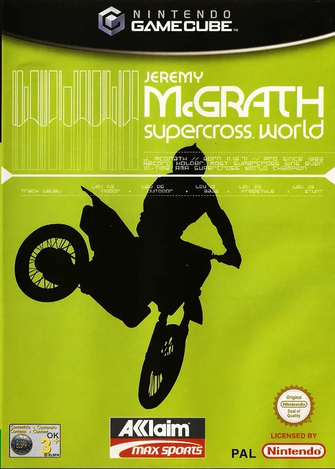 Jeremy McGrath Supercross World (Europe) (En,Fr,De,Es,It)